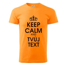 Keep calm - váš text
