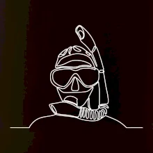 Potápěč jedním tahem