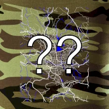 Vaše město - Mapa s vodními toky