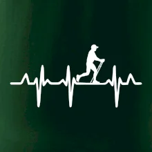 EKG nordic walking muž