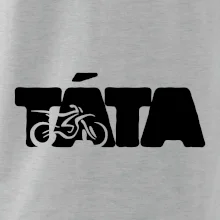 Táta nápis - motorka enduro