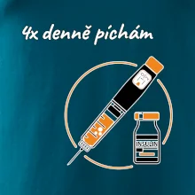 4x denně píchám Insulin