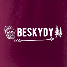 Beskydy nápis