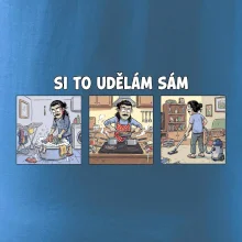 Si to udělám sám - dlouhé vlasy a knír