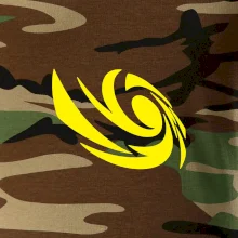 Vortex logo samostatné - žluté
