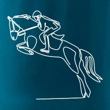 Jízda na koni jedním tahem