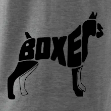 Boxer nápis v těle