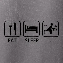 Eat sleep záchod