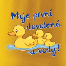 Moje první dovolená u vody - sourozenci