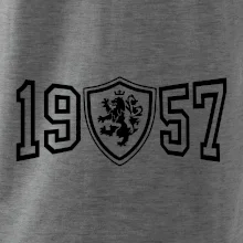 Narozeninový motiv - znak - 1957