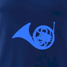 Blue French Horn
