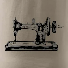 Šicí stroj - starý kreslený