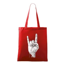 Rocková ruka kreslená