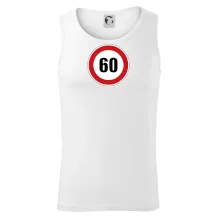 Dopravní značka - omezení rychlosti 60