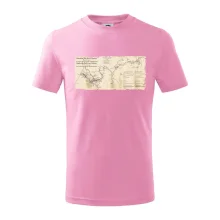 Mapa Báňské dráhy z Moravské Ostravy do Doubravy