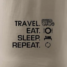 Eat sleep travel - alkovna