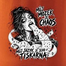 Můj mozek je chaos a jazyk tiskárna