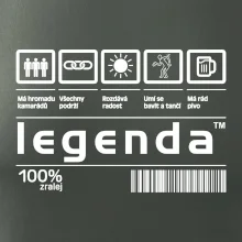 Čárový kód - Legenda