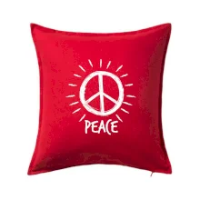 Peace symbol černobílý