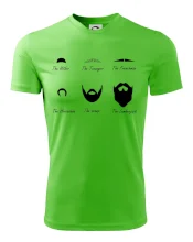 Types of men - Mustache - knírek