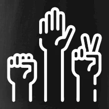 Kamen nůžky papír ikony