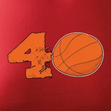 Basketball kulaté narozeniny 40