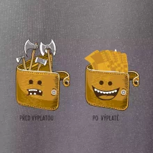 Před výplatou po výplatě  (Pecka design)