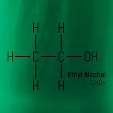 Molekulární struktura Ethanol