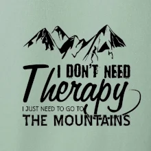 I dont need therapy - Mountains - Nepotřebuji terapii - Hory