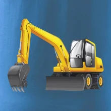 Bagr bez nápisu ze předu