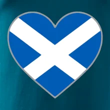 Skotské srdce na prso