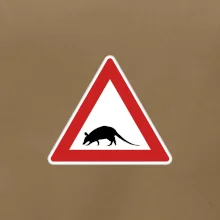 Dopravní značka - krysa