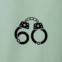 Narozeninové tričko pro policajta - pouta 60