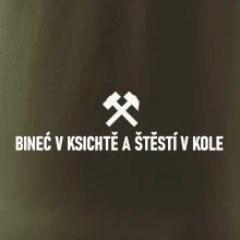 BINEĆ V KSICHTĚ A ŠTĚSTÍ V KOLE﻿