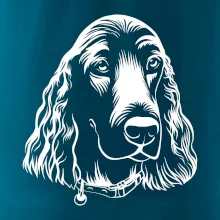 Kokršpaněl - hlava kreslená