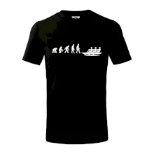 Evoluce veslování 3 lidi