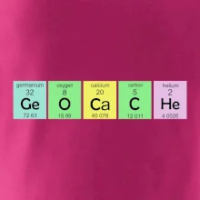 Geocache - periodická tabulka