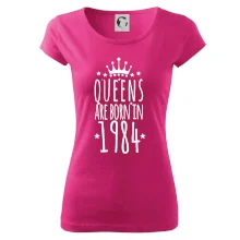 Queens are born in 1984 Queens are born in 1984