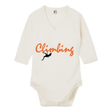 Climbing psací text