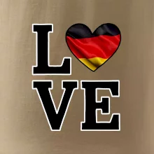 Love Německá vlajka