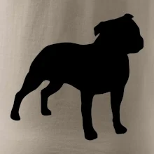 Americký stafordširský teriér  Na prsu