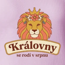 Královny se rodí v srpnu  - barevný lev