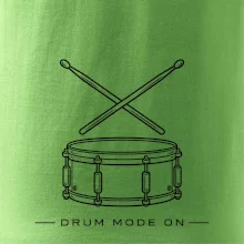 Drum mode on - jednoduchý buben s paličkami