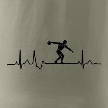 EKG hod diskem