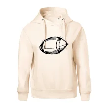 Americký fotbal míč skica