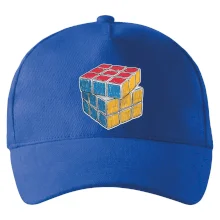 Rubikova kostka kreslená