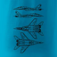 Mig 29 Fulcrum - obrys