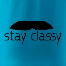 Stay Classy - mustache