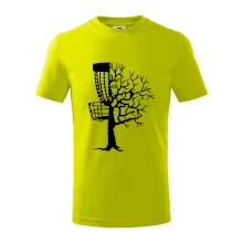 Disc golf pozor strom