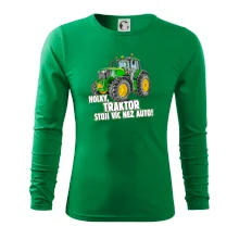 Holky, traktor stojí víc než auto